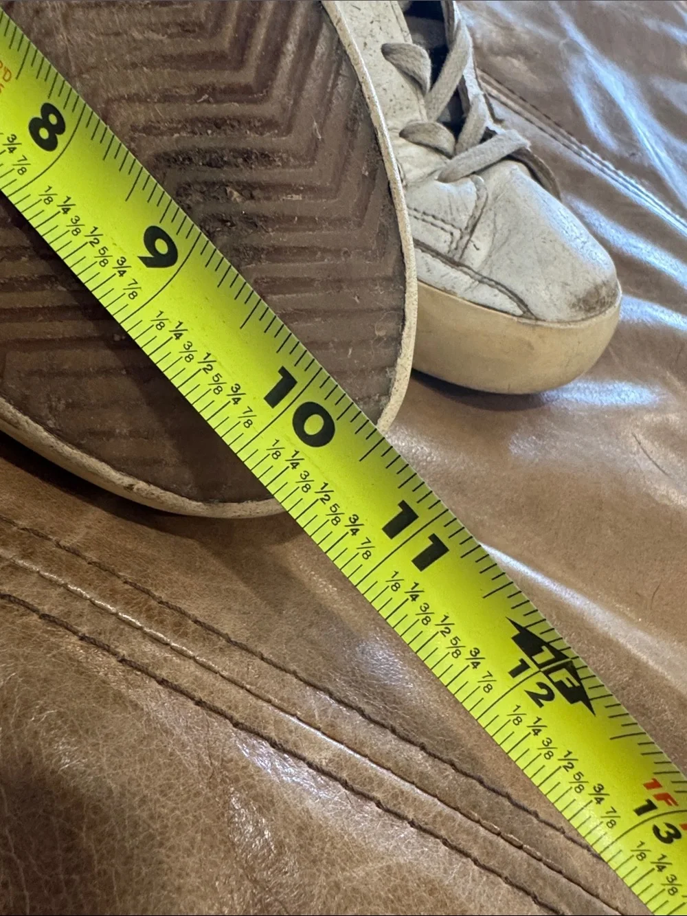 Golden Goose White Sneakers with Beige Star and Pink Heel 40 US10 - Picture 2 of 10
